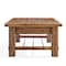 Alaterre Furniture Durango 48"L Industrial Wood Coffee Table ANDU1274 - alternate 7